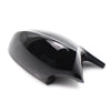 BMW E90 E91 328i 328xi 335xi Glossy Black Rear View Mirror Covers (2007-2013)
