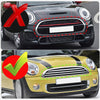 Mini Cooper R55 R56 Chrome Headlight Trim Rings (2007-2015)