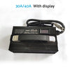 LiFePO4 30A/40A Lithium Battery Charger w/ Display (14.6V)