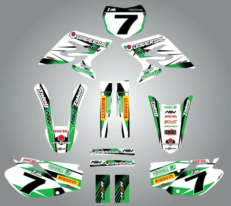 Kawasaki KXF 450 Custom Graphic Kit (2009-2011)