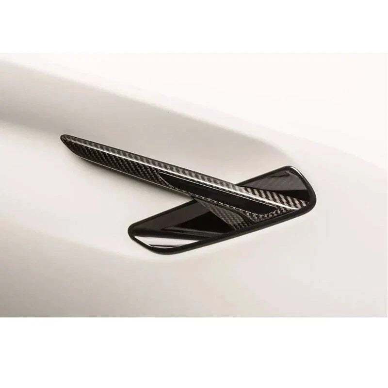 BMW F90 M5 2018-2023 Dry Carbon Fiber Fender Side Air Vent Trim Cover