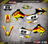 Suzuki RMX 250S Custom Sticker Kit (1996-2001)