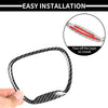 Dodge Challenger Durango Carbon Fiber Steering Wheel Cover Trim (2015-2020)