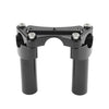 Harley Sportster Dyna Softail 4" Handlebar Risers Top Clamp Mount (2004-2023)