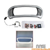 Harley Road Glide Headlight Fairing Bezel Trim Cover with DRL LED Light (2014)