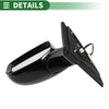 Honda Accord 2013-2017 Manual Folding Gloss Black Left Side Door Mirror