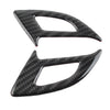 Chevrolet Equinox Carbon Fiber Black 2 x Car Door Switch Panel Covers (2017-2022)