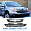 Honda CR-V (2007-2009) Chrome Silver Black 1 Set Front Bumper Grille