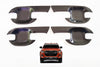 Isuzu D-Max Fiber Carbon 4 Door Handle Cover Insert Trim (2020-2021)