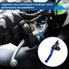 Honda Solid Blue Adjustable Short Brake Clutch Levers