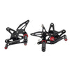 Kawasaki ZX-6R Adjustable Rearset Foot Pegs (2022-2024)