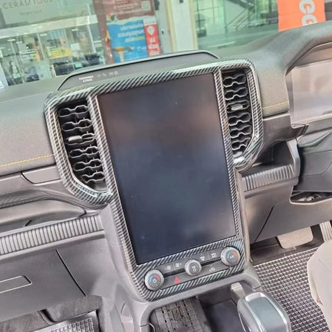 Ford Ranger Carbon Fiber Dashboard Cover Trim (2023)