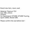 Ducati Monster GT1000 6pcs M8 x 20mm Brake Disc Bolts (2005-2009)