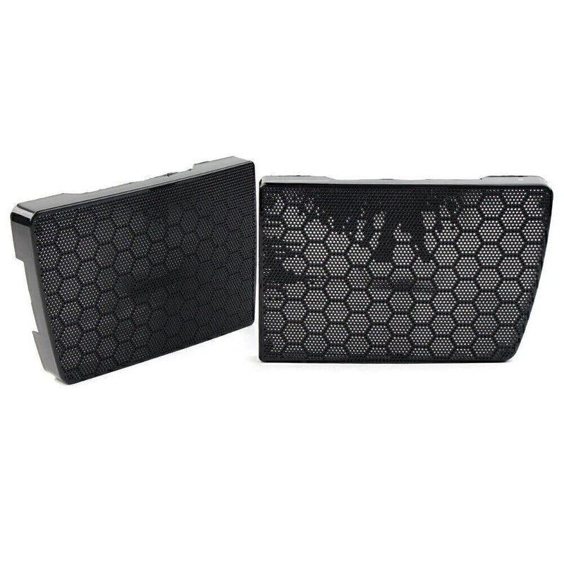 Harley Street Road Glide 6 x 9" Saddlebag Lid Speaker Grills Covers (93-13)