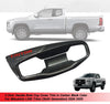 Mitsubishi L200 Triton 2 x Door Handle Bowl Cup Covers Carbon (2024-2025)