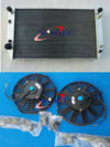 Jaguar XJS V12 / XJ12 Aluminum Radiator & Fans (1976-1996)