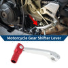 Honda CRF150F (2003-2017) Silver Red Folding Shifter Lever