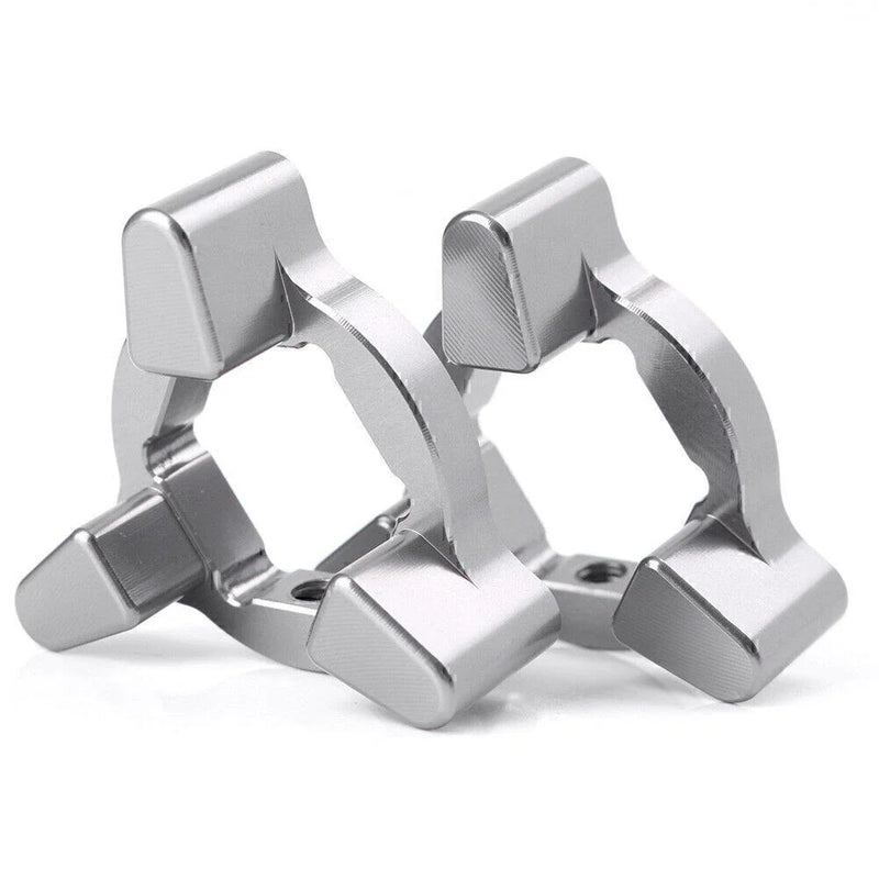 Universal Motor 19mm Grey Anodized Fork Preload Adjusters