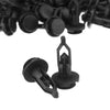 Toyota RAV4 50pc Black Bumper Rivet Retainer Clips