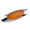 Car Truck Trailer Boat 4 x Amber Thin LED Clearance Marker Lights