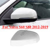 Volvo S60 S80 White Left Driver Side Mirror Cap Cover (2012–2019)
