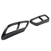 Audi A3 Rear Throat Exhaust Pipe Muffler Tips Cover Trim (2021-2023)