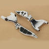 Harley Sportster XL 883 1200 Chrome Passenger Footpeg (2004-2013)