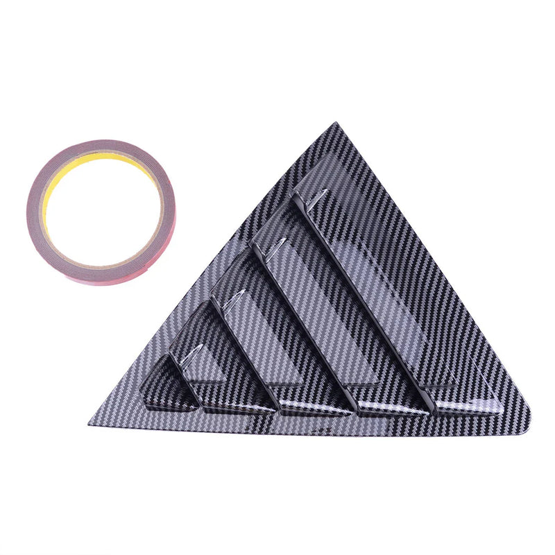 Toyota Corolla Carbon Fiber Rear Window Louver Vent Cover (2014-2018)