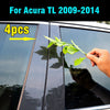 Acura TL 4 x Carbon Fiber Window Pillar Posts Door Trim Cover (2009–2014)