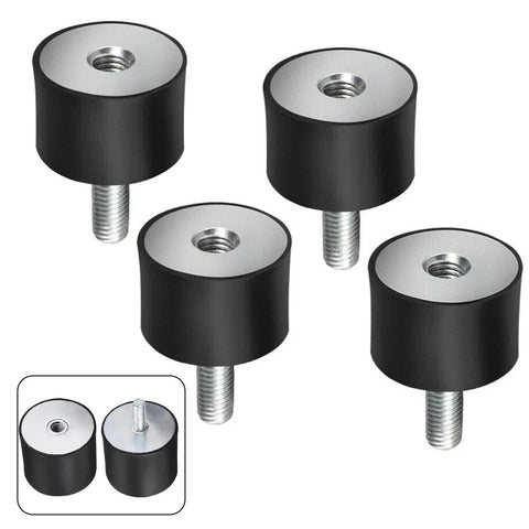 Car Exhaust System Anti Vibration 4Pcs M8 Rubber Mounts Isolator Bobbins