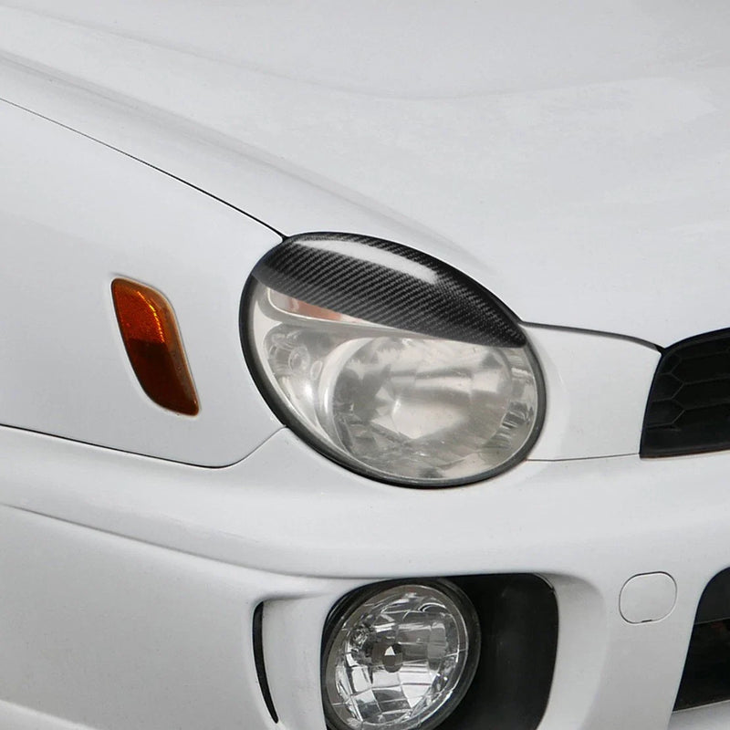 Subaru Impreza WRX Headlight Eyebrow Eyelid Covers (2002-2003)