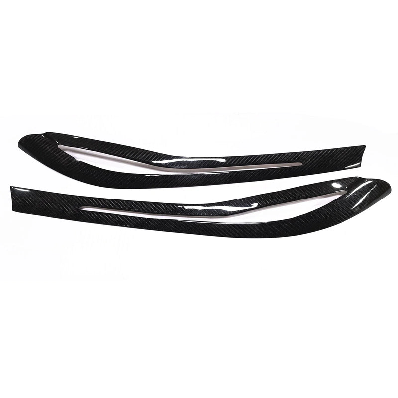 BMW 7-Series G11 G12 2 x Carbon Fiber Headlight Eyebrow Trim (2016-2018)