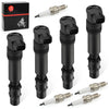 Honda CBR600F4i CBR954RR Ignition Coils 4pcs (2002–2006)