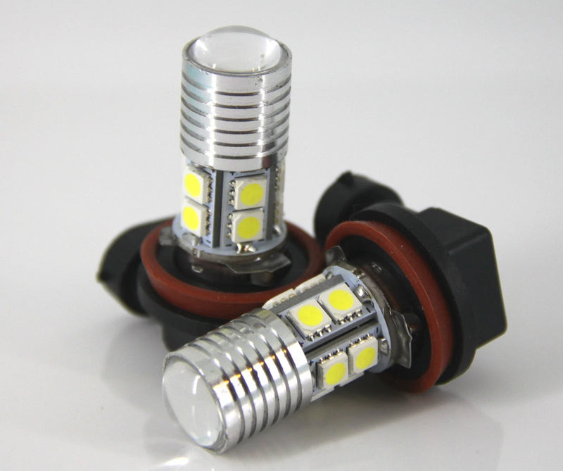 Ford PX Ranger Hi-Power White HID Look LED Fog Light Bulbs (2011-2023)