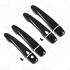 Nissan Navara NP300 D23 4PCS Black Door Handle Covers (2015-On)