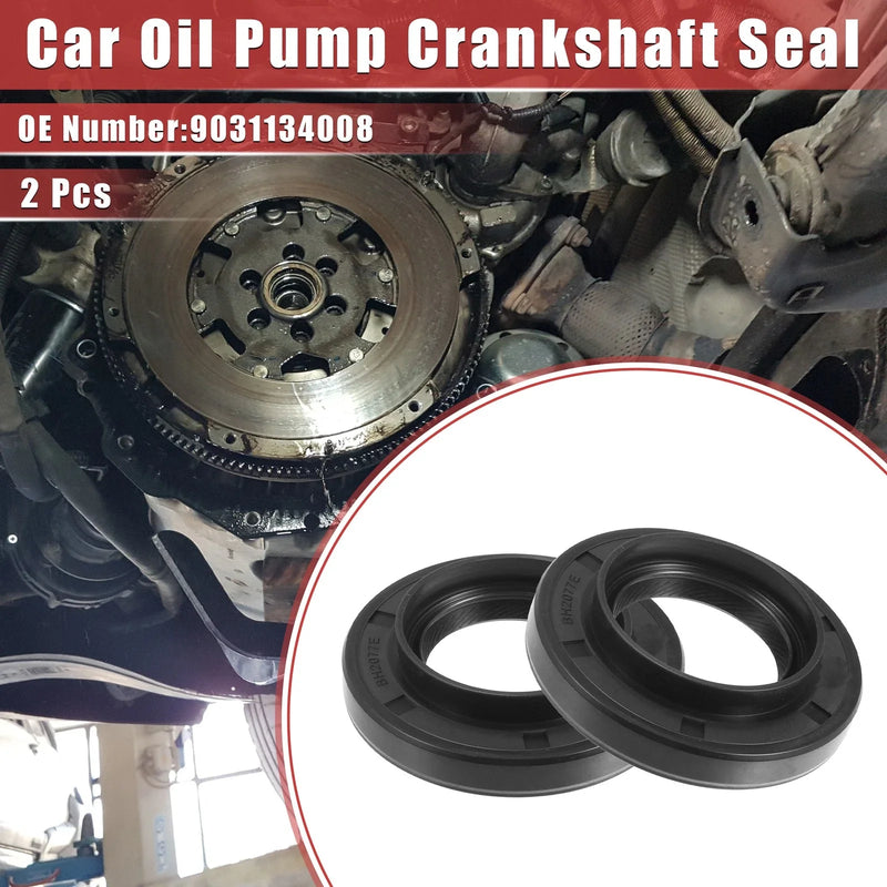 Toyota Corolla 2 x Crankshaft Seal Output Shaft Seal (1995–2002)