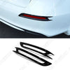 Honda Civic Glossy Black ABS Rear Bumper Reflector Cover (2022)