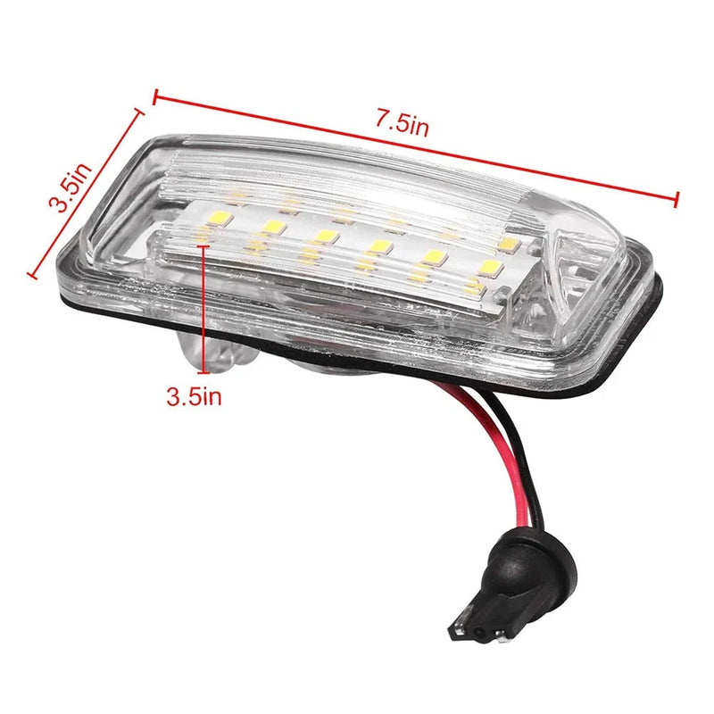 Subaru Impreza WRX STI Legacy Crosstrek LED License Plate Light Lamp