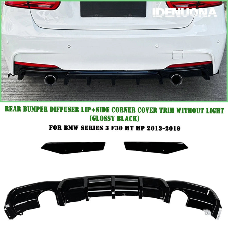 BMW 3 Series Rear Diffuser Side Covers (2013-2019)