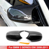 BMW E90 E92 E93 Carbon Fiber M3 Style Mirror Cover Caps (2005–2013)