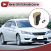 Honda Accord 2008-2012 Black Beige Leather Gear Shift Knob Cover