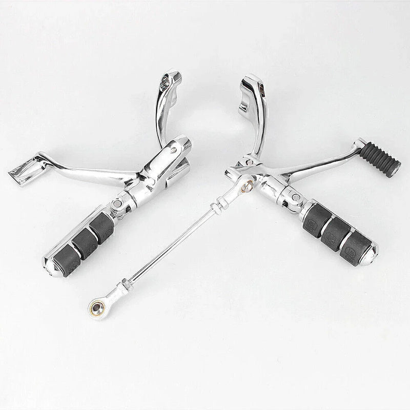 Harley Sportster XL883L XL1200T Control Foot Peg Lever Linkage (14-17)