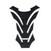 Silver Motorcycle Fuel Tank Pad Cover Protector Decal Grip