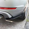 Gloss Black Car Body Side Skirt Diffuser Winglet