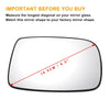 Toyota Yaris Right Side Heated White Mirror Glass (1999-2003)