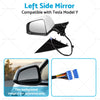 Tesla Model Y Left Side Heated Mirror (2020-2023)