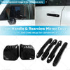 Prado LC250 (2024) Glossy Black Door Handle & Rearview Mirror Covers