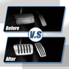 Cadillac Buick Silver Tone Brake Gas Accelerator Pedal Covers