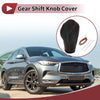 G37 (2008-2013) Black Faux Leather 1 pc Gear Shift Knob Cover