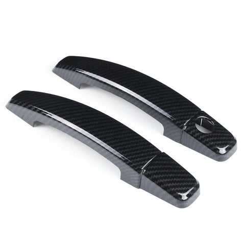 Chevrolet Camaro Carbon Fiber Style Door Handle Cover Trim (2010–2015)